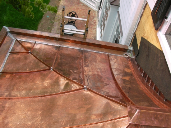 az best copper standing seam roofing pleasantwille ny